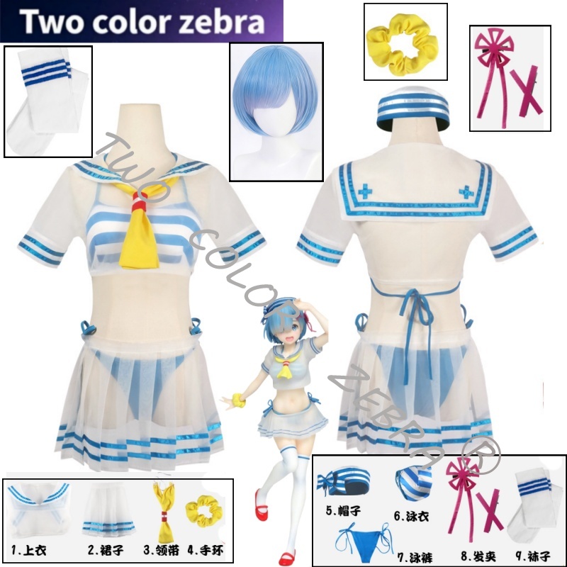 South Korea Lifestyle - Costume Cosplay Rem Anime Re:Zero -