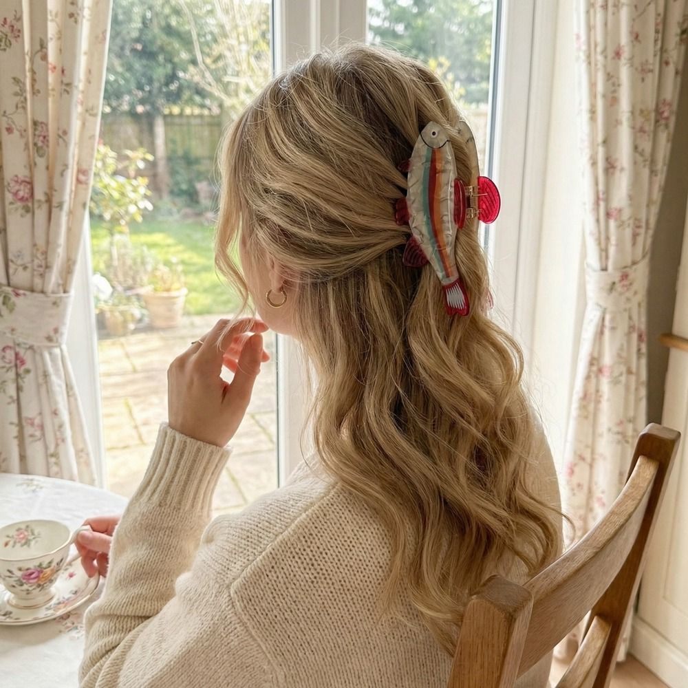 Korean Women Lifestyle - Fermaglio per capelli a forma di