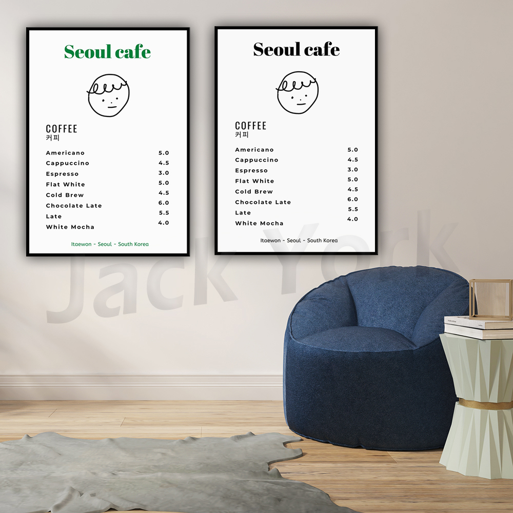 Seoul Cafe Stampa Wall Art Sta - South Korea Lifestyle recensione e prezzo