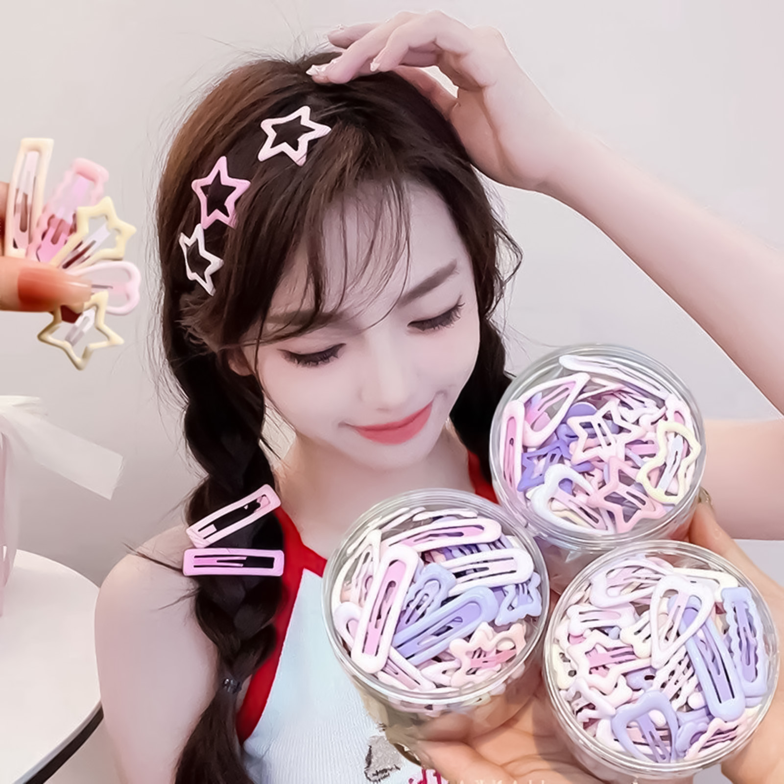3 fermagli per capelli in stil - Korean Women Lifestyle recensione e prezzo